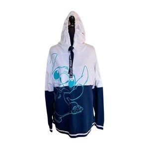 Disney Stitch Blue & White hoodie